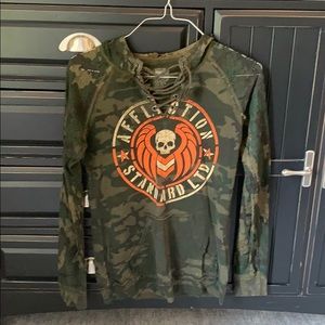 Affliction Hoodie Sz Md